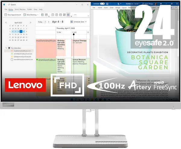 Ecran Ordinateur Lenovo L24E-40 23.8 pouces