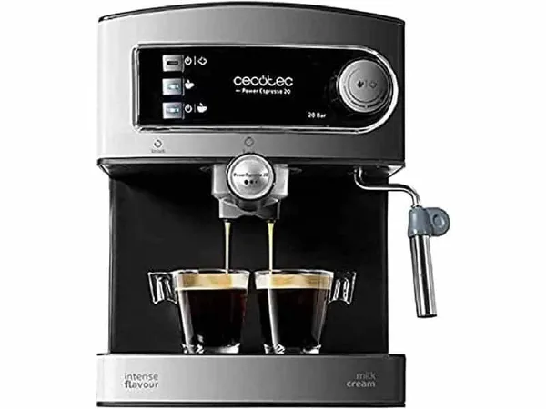 CECOTEC – Machine à Café Power Espresso 20 – Double Sortie