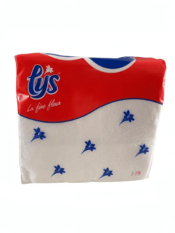 LYS - Serviettes de table 1 pli - 30X30cm