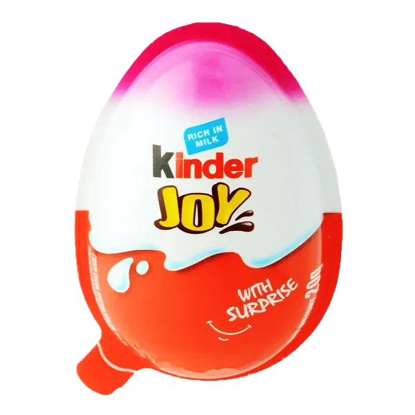 KINDER SURPRISE JOY - Oeuf surprise en chocolat pour fille
