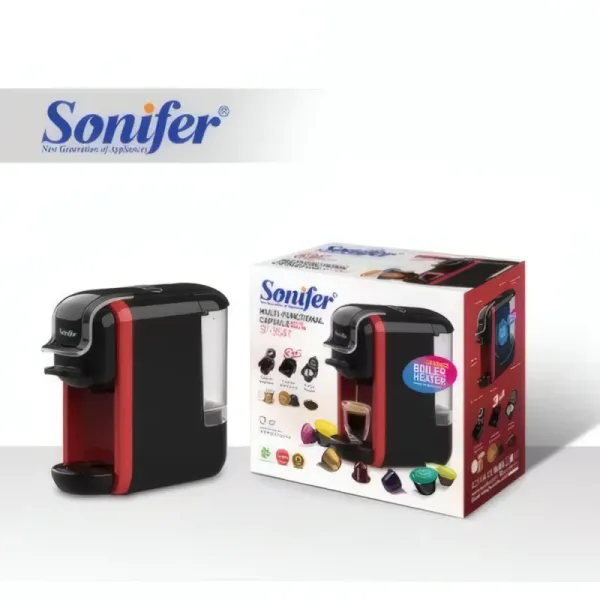 Machine à Café Expresso Électrique Automatique Sonifer SF-3547 3 en 1