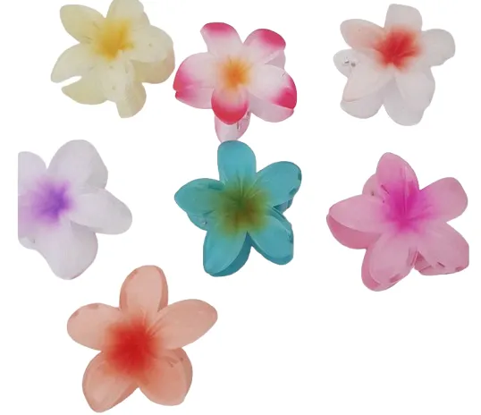 Pince à Cheveux Forme Fleur-ROSE 1 pcs