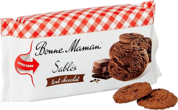 Bonne Maman – Cookies au chocolat avec pépites de chocolat – 150 g