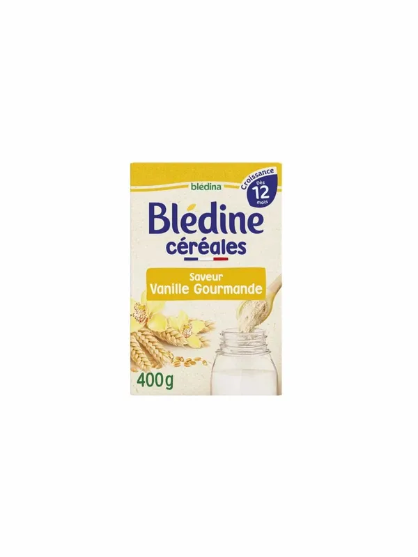 BLEDINA - Blédine Croissance Vanille Gourmande - dès 12 mois -400g
