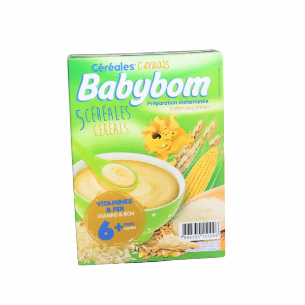 BABYBOM - Céréales 5 céréales - 200g