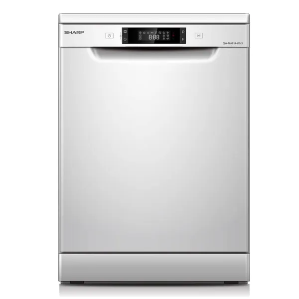 Lave Vaisselle Sharp 14COUVERTS Blanc Qw MA814WH2
