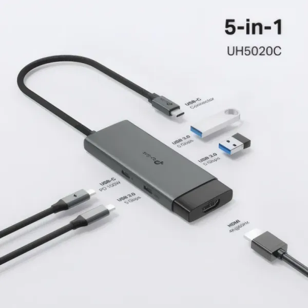 Hub TP-LINK TL-UH5020C USB Type-C 5 en 1