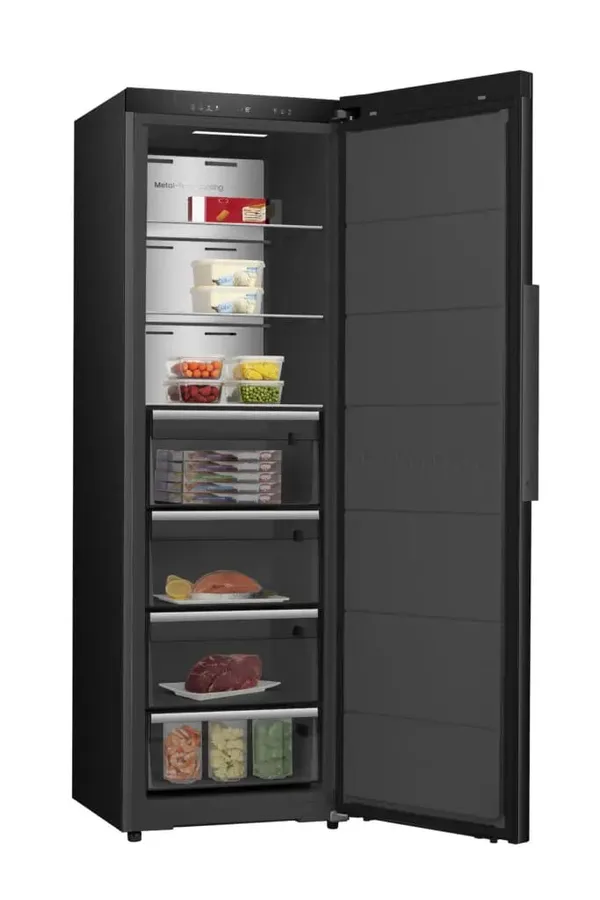 CONGELATEUR/REFRIGERATEUR Hisense Vertical Combine 4TIROIRS Nofrost Noir FT5K310GSFC
