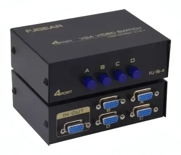 Spliter VGA Fjgear fj-2504a 4port