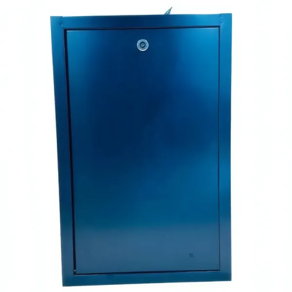 Coffret Informatique 2U avec Ventilo et Multiprise - 530x400x100mm Noir