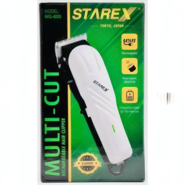 Tondeuse Rechargeable STAREX NG-800 - Précision et Confort