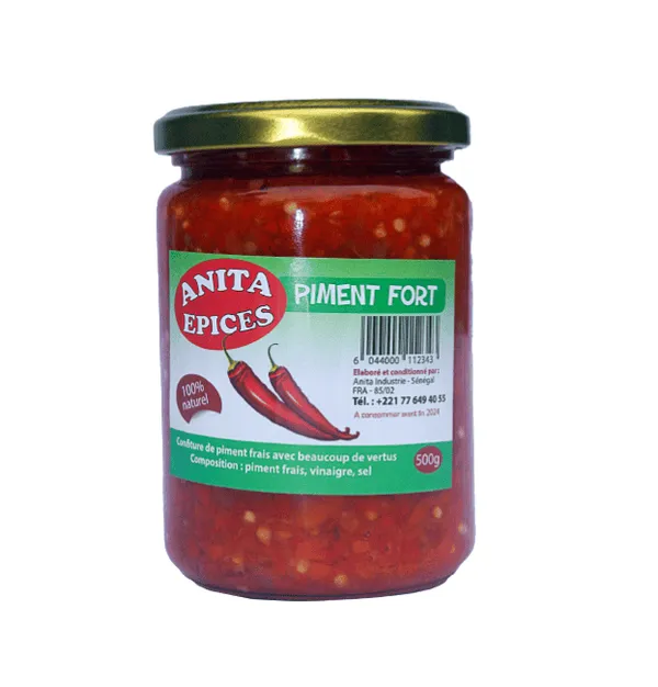 Anita épices - Piment fort - 500g