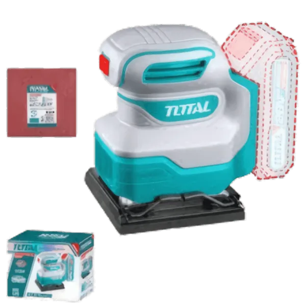 Ponceuse Vibrante Sans Fil 20V (sans Batterie ni chargeur)