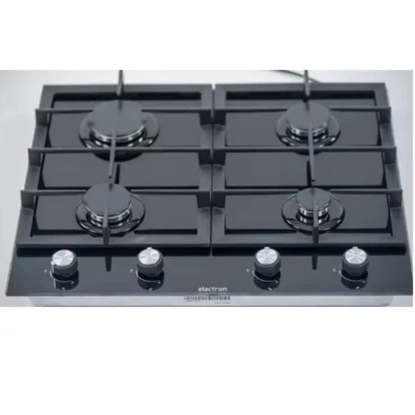 PLAQUE ELACTRON ENCASTRABLE 4FEUX 60X60 A GAZ MIRROIR BL005