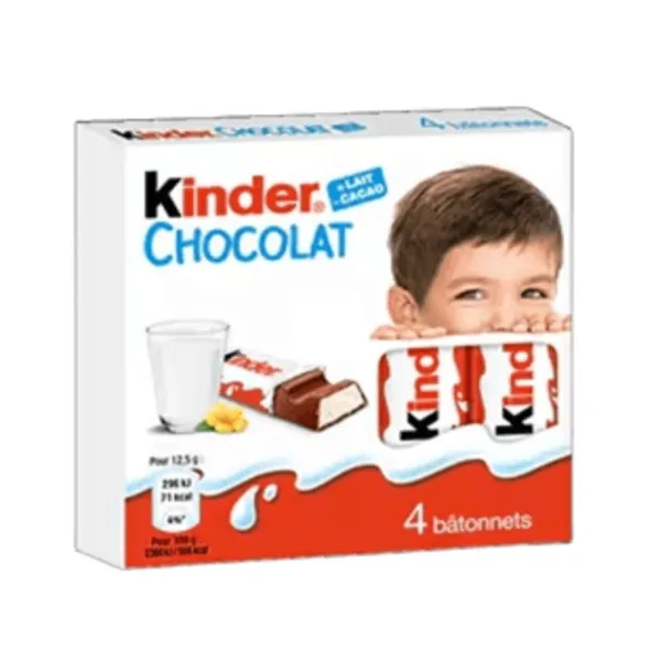 KINDER CHOCO FERREROT4X20 50G