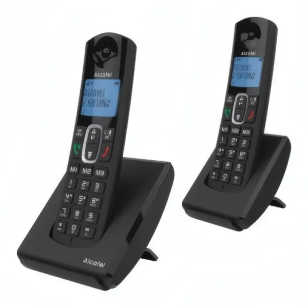 Téléphone Fixe Alcatel F680 Duo - Grand Écran, Fonction Répondeur