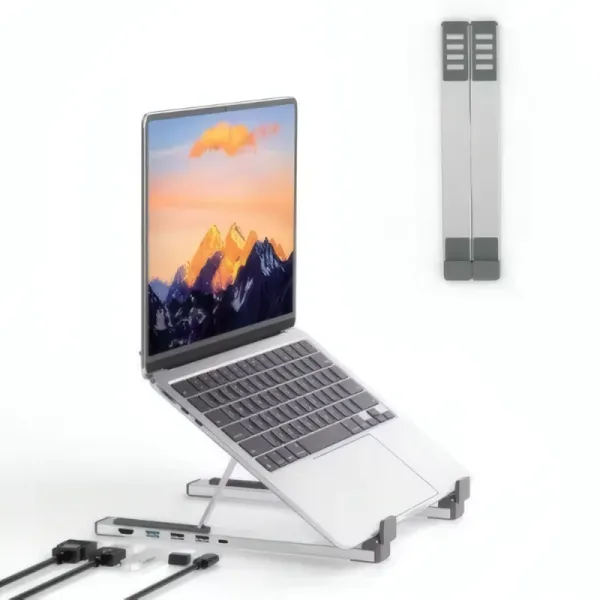 Support Ordinateur Portable avec Station d'Accueil C40-1