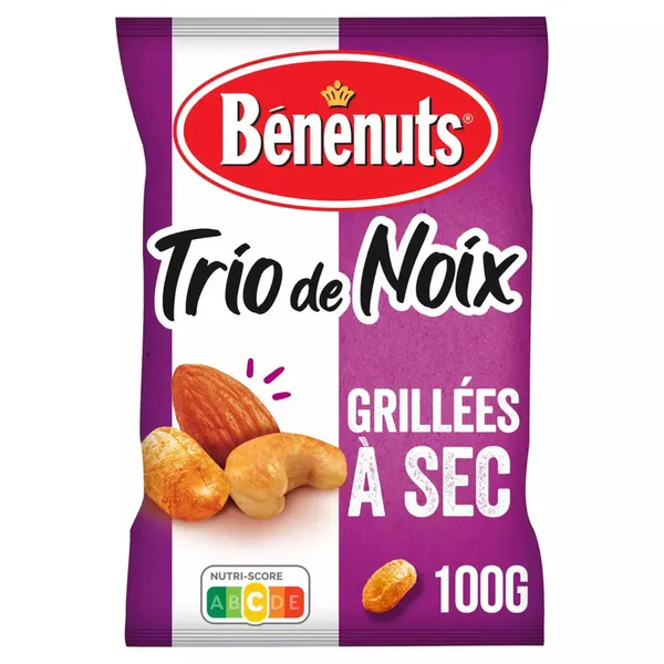 Bénenuts melange grillé à sec 100g