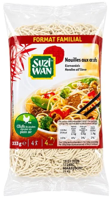 Nouilles aux oeufs Suziwan 33 g