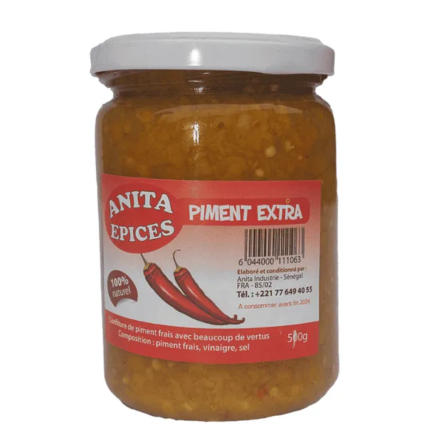Anita épices- Piment extra fort - 500g