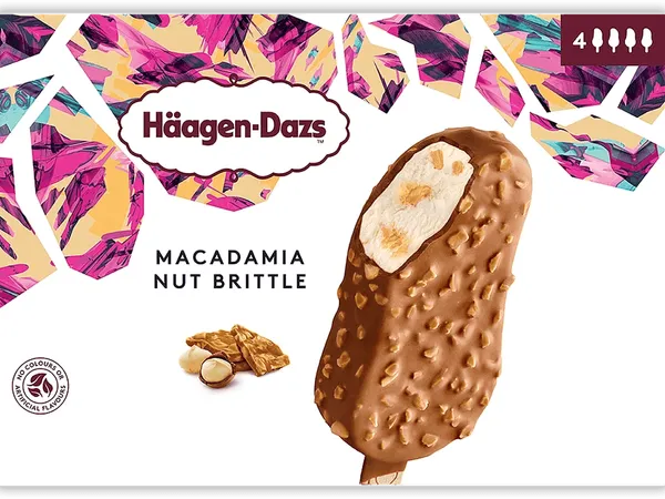 HAAGEN DAZS - Macadamia Nut Brittle