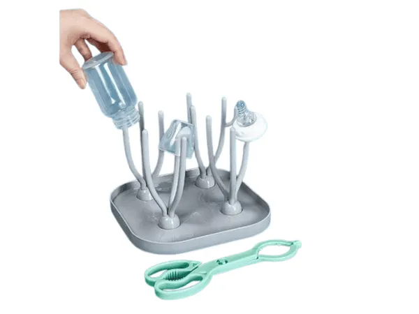 Égouttoir Séchage Biberons Bébé – Plateau Intégré Pratique