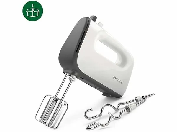 PHILIPS – Batteur Série 5000 - 450W - 5 Vitesses avec Fonction Turbo