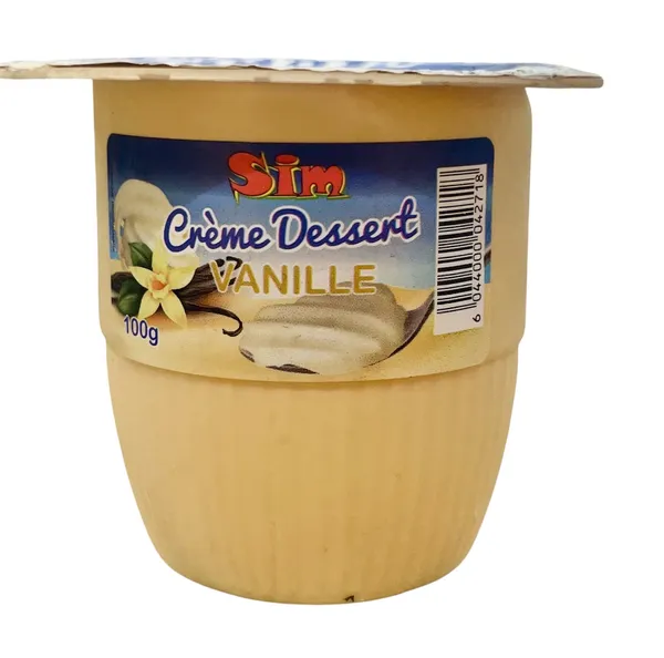 Crème dessert vanille Sim 100 g