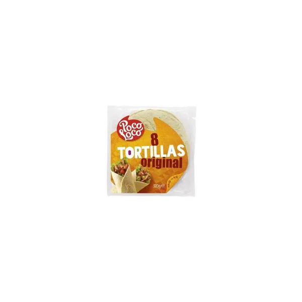 Poco Loco 8 tortillas original 320 g