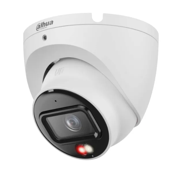 Dahua - Oeil Caméra IP Dôme Fixe Intérieure 6MP Dual Light Full couleur Avec Microphone intégré, IPC-HDW1639T-S-IL