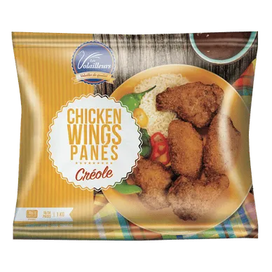 LES VOLAILLEURS - Chicken wings panés créole - 1KG