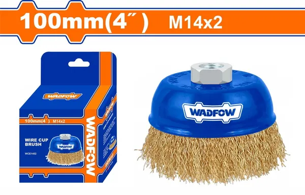Wire cup brush