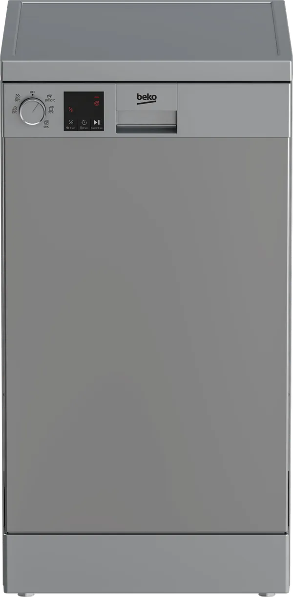 Lave Vaisselle Beko 10COUVERTS Avec Affichage Led Silver DVS05024S