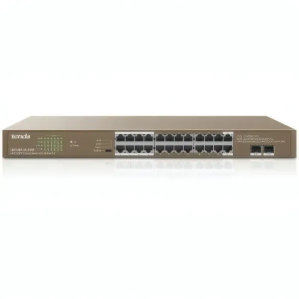 Switch Tenda TEG1226P-24-410W 24 Ports Gigabit PoE+
