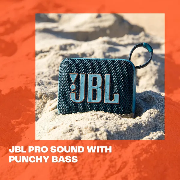JBL GO 4 – Enceinte Bluetooth compacte, son puissant, 7h d’autonomie, étanche IP67