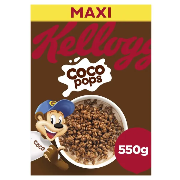 KELLOGG’S Maxi– Céréales Coco Pops - 550 g