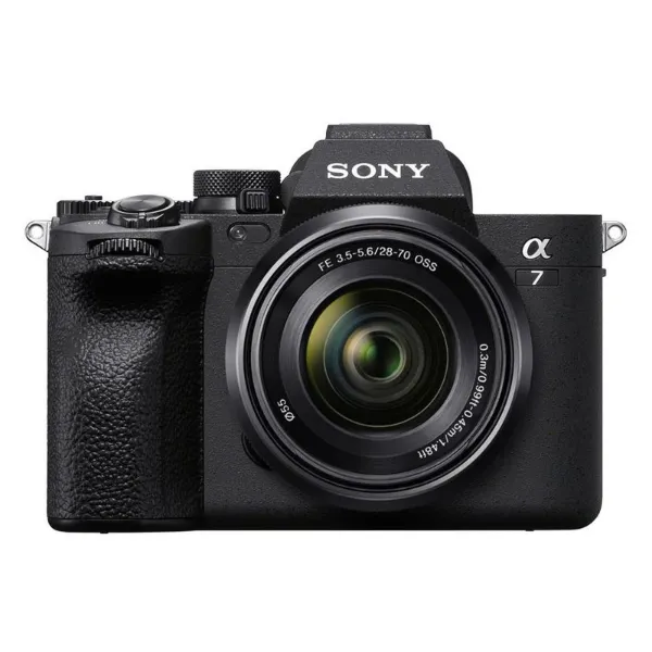 Appareil photo hybride plein format 33 mégapixels - Stabilisation 5 axes - AF 94% - Ecran 3" tactile orientable - Viseur OLED - Vidéo 4K 10 bits 4:2:2 - Wi-Fi/Bluetooth/NFC + Objectif standard 28-70mm f/3.5-5.6 OSS