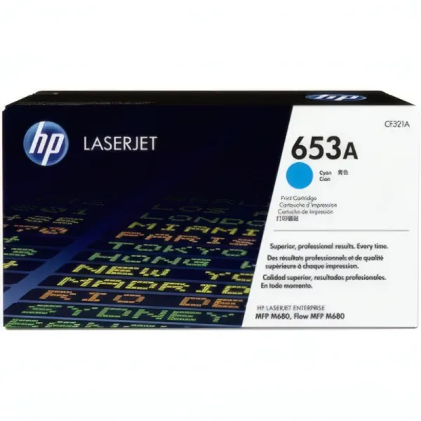 Toner HP 653A Cyan - 16500 pages