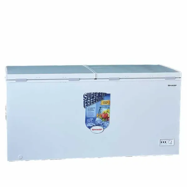 Congelateur Sharp Horizontal 660LITRES Blanc SFC-660