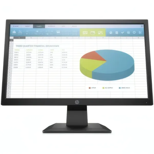 Écran LED HP P204v 19.5" - Résolution HD+