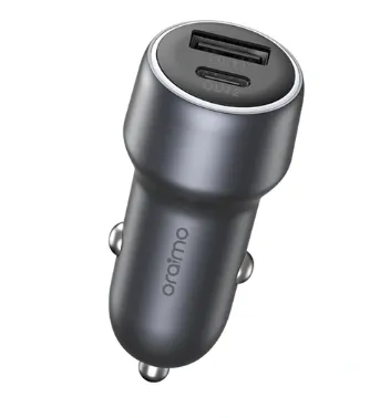 ORAIMO - Chargeur de voiture 48W OCC-73D - Dark Chrome