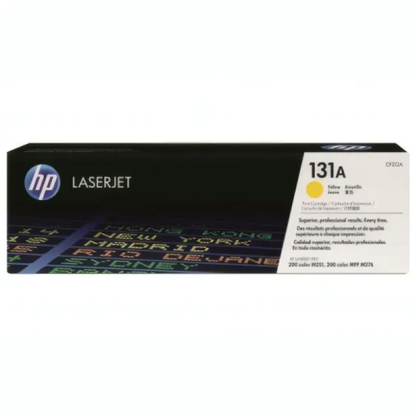 Toner HP 131A Jaune Original - 1800 pages