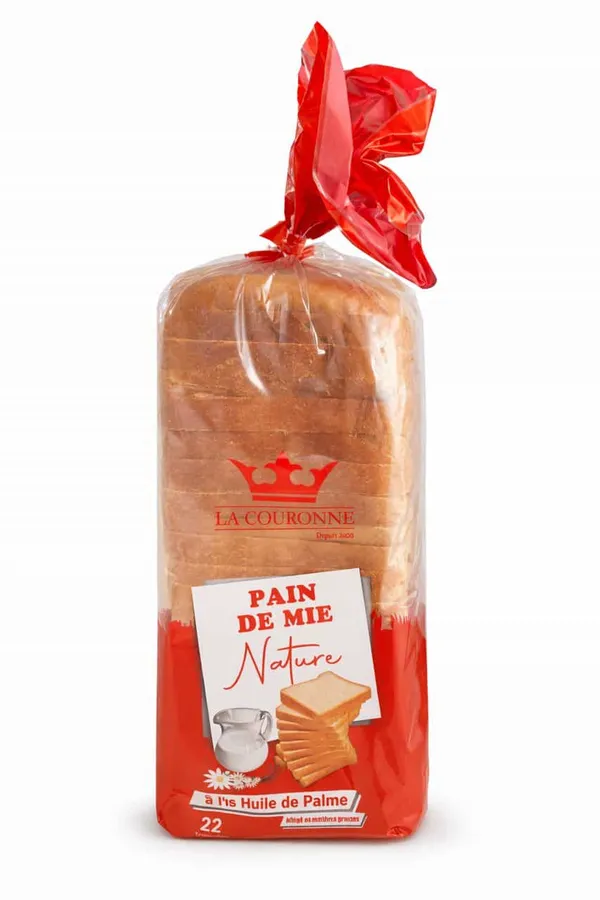 La Couronne – Pain de mie nature - 22 tranches