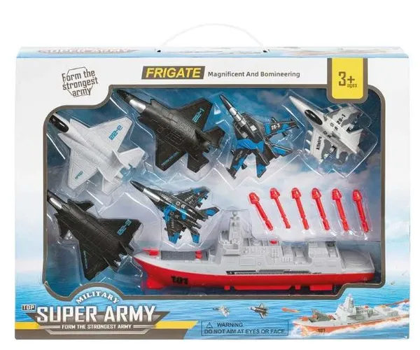 Set Militaire Naval – 7 Pièces pour Diorama et Jeux - Accessoires Figurines Miniatures Historiques