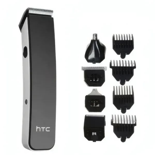 Tondeuse à Cheveux et Barbe HTC AT-1201 Rechargeable 5 en 1