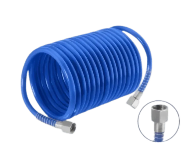 Tuyau d'Air Comprimé en Spirale PE 5m - WQG1905