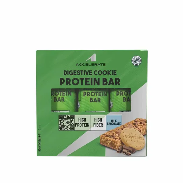 ACCELERATE - Digestive cookie protein bar - 90G(3X30G)