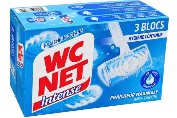 Blocs WC Intense huile essentielle WC Net x3