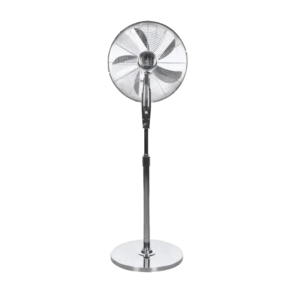 Ventilateur sur pied Decakila - Entièrement chromé