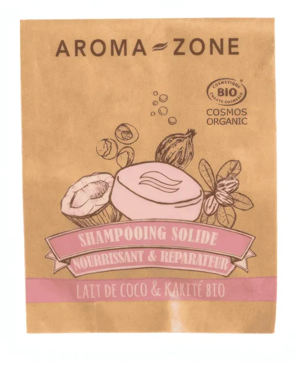 Aroma-Zone - Shampooing solide nourissant & réparateur - 60 g